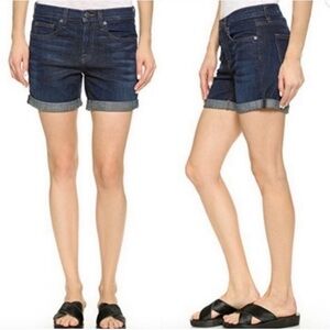 Vince Mason Relaxed Rolled Hem Jean Shorts Size 27 Westside Wash